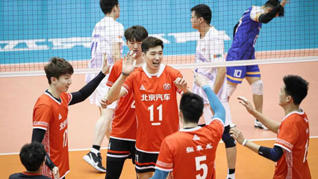 一往無前丨北汽男排7戰7勝 強勢挺進半決賽
